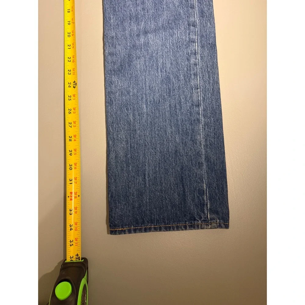 Levis 501 Original Fit Mens Jeans 34x36‎ Medium Wash Blue Denim 00501-0194